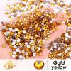 Glass Flat Bottom Drill 1440 Nail Drill Electroplated Rhinestone Diy Accessories Nail Drill Jewelry Accessories Sticker Drill