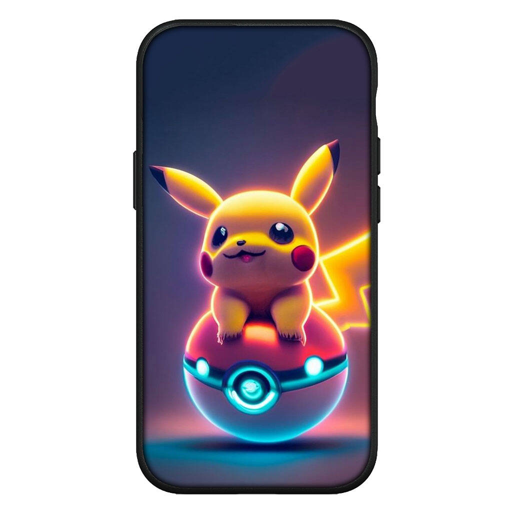 Cover for iPhone 17 16 15 Xiaomi Poco Redmi Note 14 13 12 11 Pro Max X 9 Samsung Galaxy S25 S24 S23 OPPO Huawei Mew Mewtwo Pokemon Pikachu Phone Case