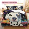 Dalmatian Pattern Bedding Home Decoration Birthday Gift (1 * duvet cover + 2 * pillowcase, without core)