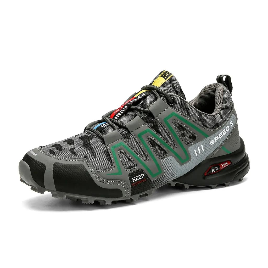 Men's Climbing Shoes Outdoor Non-slip Trekking Sneakers Fashion Comfortable Sports Shoes Plus Size 39-47