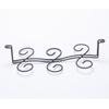 Iron Goblet Storage Shelf Cabinet Organizer Wine Glass Rack Cup Hanger Stemware Holder Hanging Rack