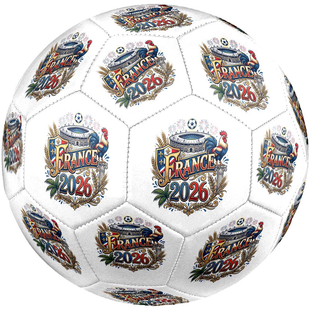 France 2026 Football Championship Size 5 Soccer Football Machine Sewn Outdoor Universal Football Soccer Accessory