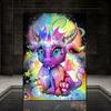 DIY Diamond Painting Cute Dragon Cross Stitch Kit Mosaic Art Diamond Painting Full Circle/Square Diamond Home Decoration