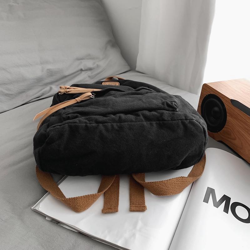 Школьный рюкзак для мужчин, школьный рюкзак для старшеклассников, старый потертый холщовый рюкзак, женский