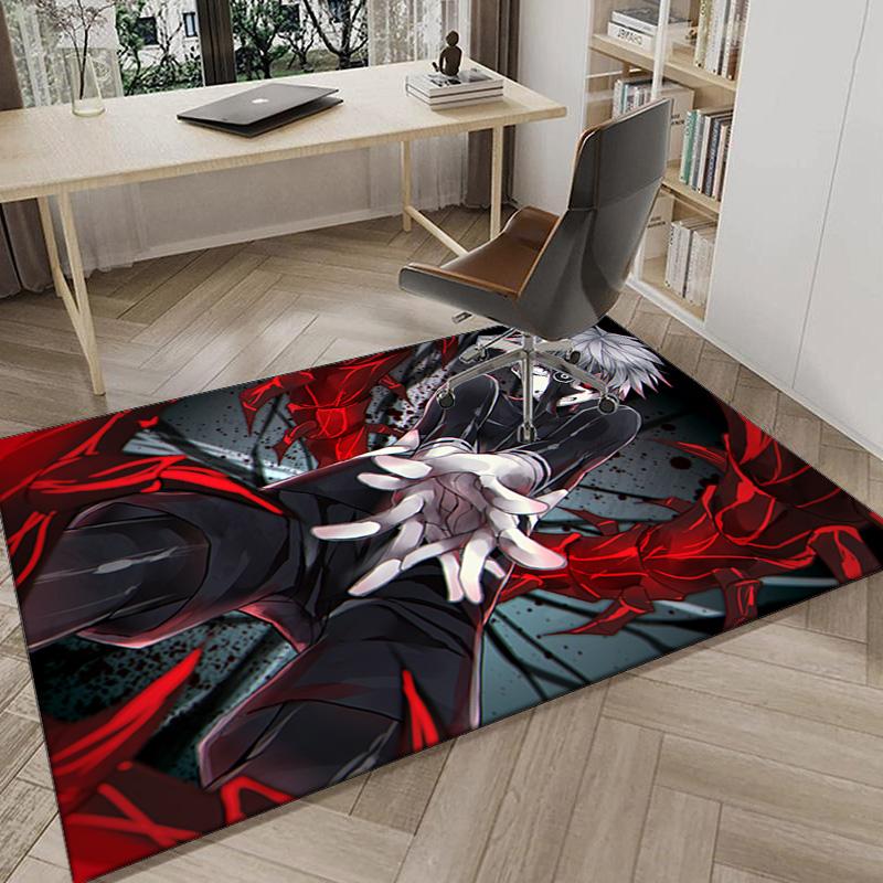 Tokyo anime Artwork Carpet, Chair Rug,Rug for Office Bedroom living rooms, Doormat decor Fan Gift Christmas Gift
