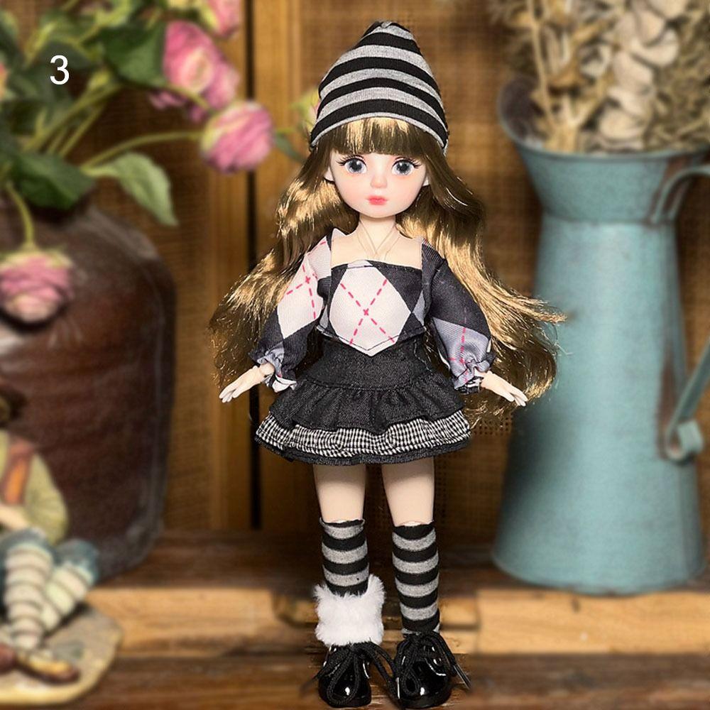 С одеждой обувью BJD кукла с париком макияж DIY игрушки милый лучший подарок для девочек дети
