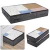 Zippered Organizer Under Bed Storage Boxes Foldable Under Bed Bags Thick Breathable Underbed Clothes Storage Bags 2 Pcs