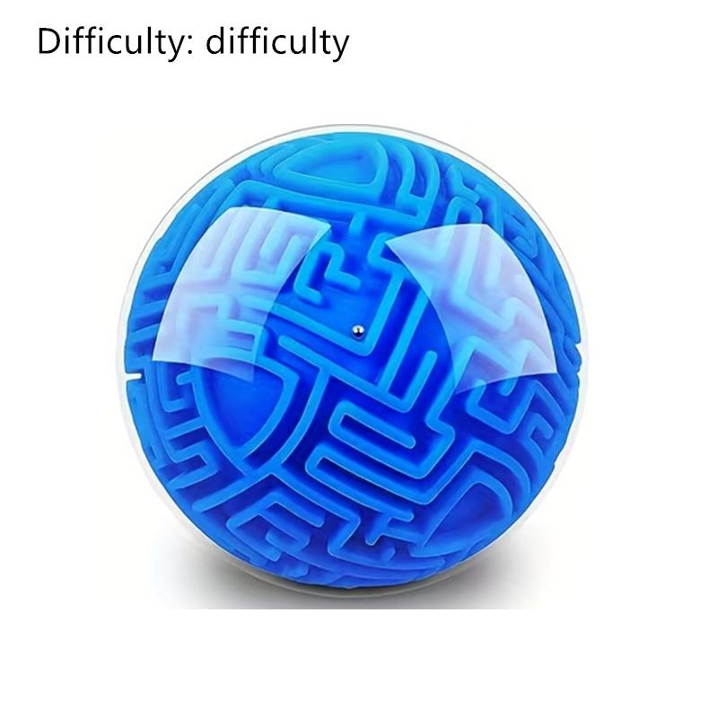 1 шт., лабиринт-головоломка, шар, волшебный логический игровой шар-головоломка, лабиринт-головоломка, кубический шар