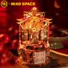Свадебная шкатулка с сокровищами MU Fengyi, 3D металлический пазл, игрушка-пазл для DIY, украшение для рабочего стола, снятие стресса, красочный подарок
