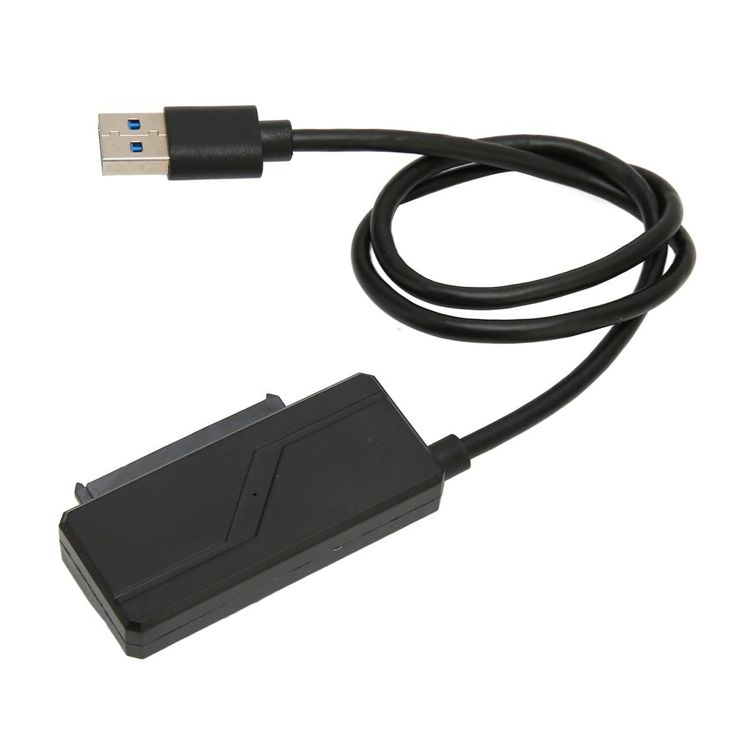 USB 2.0 To SATA 6+7 Easy Drive Cable 480Mbps USB To SATA Optical Drive Adapter Cable for Laptop PC
