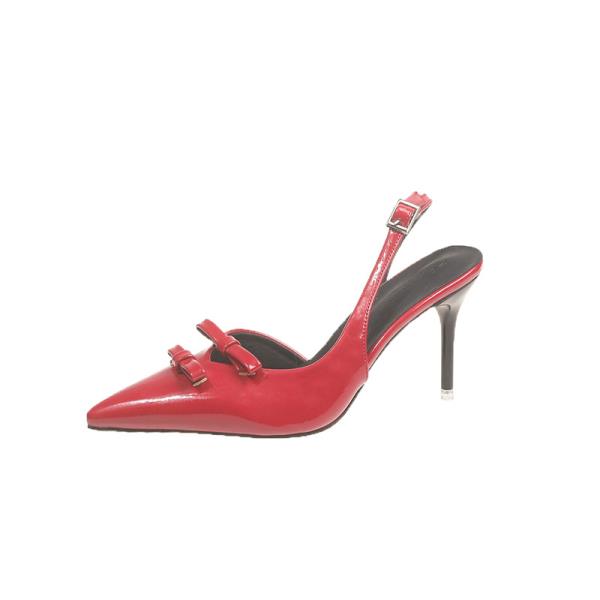 Fashion Summer Women's Shoes Sandals Ladies High Heels Pointed Toe Brief Pumps 2025 Nude Platform African Spikes Retro Spring Fine Sweet