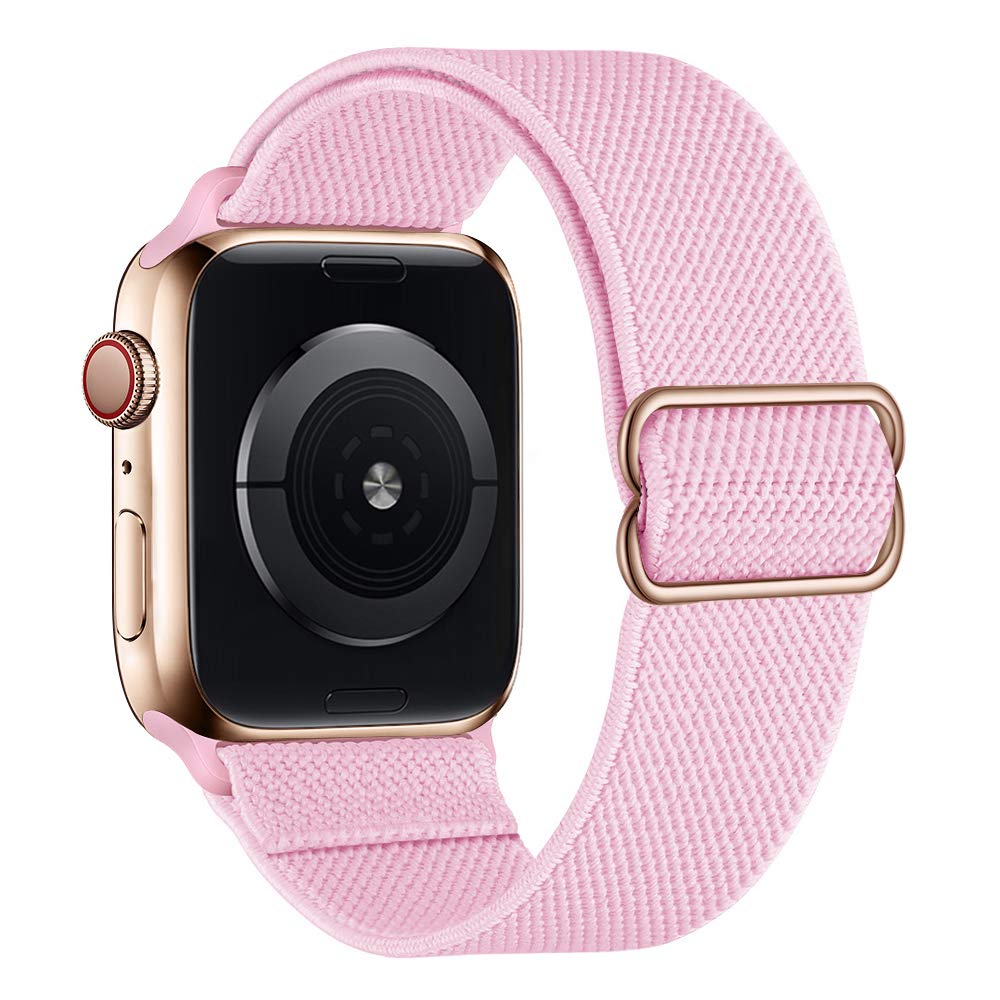 Эластичная петля Solo Loop, совместимая с ремешками Apple Watch 44 мм, 42 мм, 40 мм, 38 мм, регулируемый эластичный спортивный нейлоновый ремешок для серии iWatch