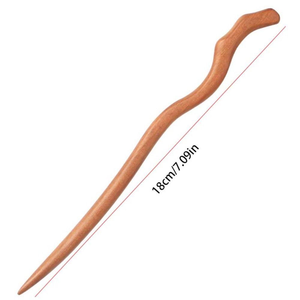 Ethnic Style Wooden Hair Stick Tassel Hanfu Hairpin Retro   For Girl