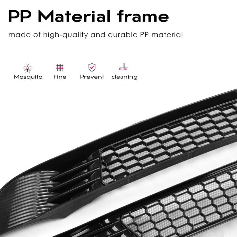 For Tesla Model Y 2020-2024 New juniper Launch 2026 Car Lower Bumper Anti Insect Net Anti Dust Proof Inner Vent Grille Cover