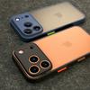 New transparent matte case for For Iphone 17 Air 16 1 14 Plus 13 12 11 Pro Max  shock resistant soft edge hard shell back cover