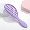 Вентилируемая расческа портативная антистатическая для тонких густых вьющихся длинных мокрых сухих волос для сушки феном массажная для кожи головы для женщин