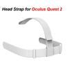 Adjustable VR Headband Knitted Fabric VR Head Strap Tie Fixed Support Strap for Oculus Quest 2