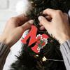 Рождественская Акриловая Креативная Английская Буква A-Z Украшение Подарок для Семьи Рождественская и Новогодняя Вечеринка Акриловое Рождественское Украшение