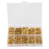 1080Pcs Self Tapping Screws Cross Iron Countersunk Head Screws Assortment Kit M2 M2.5 M3