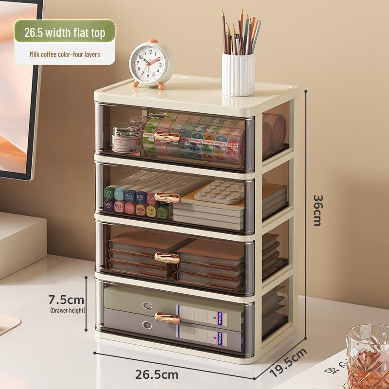 Пластиковый настольный органайзер для канцелярских принадлежностей и косметики