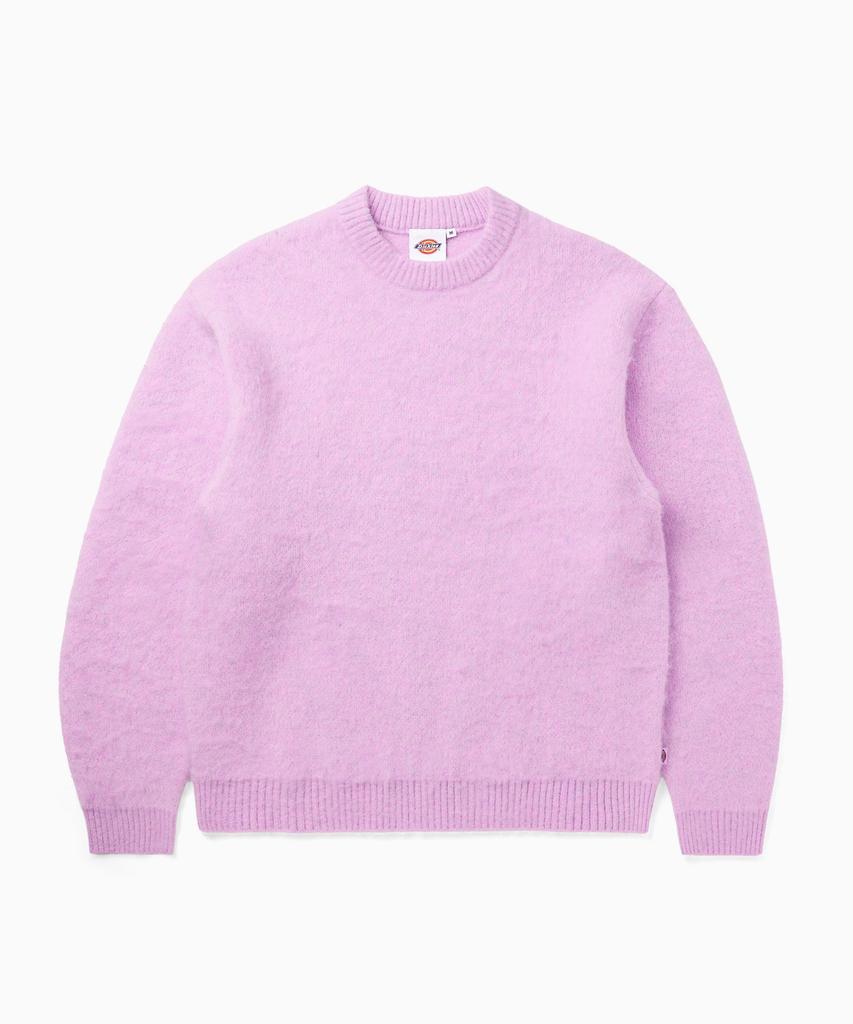 DICKIES Basic Hairy Knit Pink