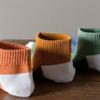 5 Pairs Patchwork Summer Sports Ankle Socks Men Low Tube Breathable Casual Soft Short Sock Thin Male Sox