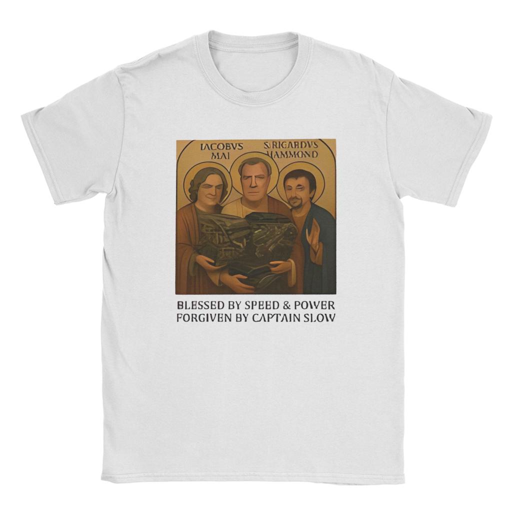 Richard Hammond Top Gear The Grand Tour Jeremy Clarkson T Shirts for Unisex TShirt Crew Neck  Tee Shirt Short Sleeve Clothes