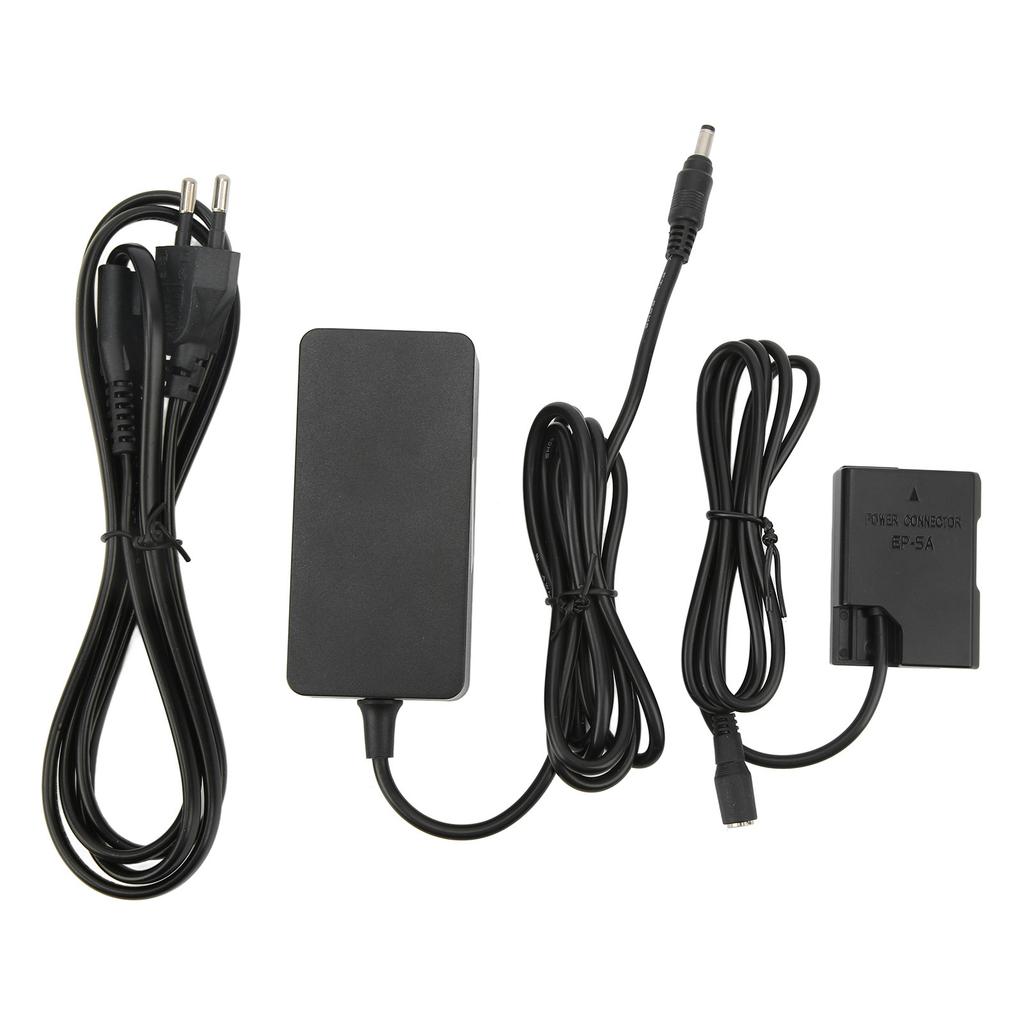 EP 5A DC Power Supply Adapter EN EL14 Dummy Battery for Nikon D5600 D3300 D3500 D5100 D5500 D3100