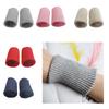 Decorative Wrist Cuffs for Woman Elastic Ribbed Ruffle Cuffs Decorate Shirt Cuffs Winter Coat Jackets Sewing Accessories