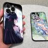 Чехол для телефона Genshin Impact Песня Вечного Моря Для iPhone 17 Air 16 15 14 Plus 13 12 Mini 11 Pro Max Черный Чехол