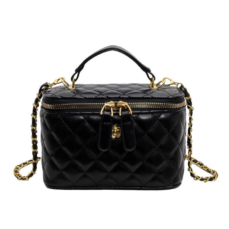 Сумка через плечо Inspired Textured Bag - High-End Fashion 2024 Crossbody с цепочкой с бриллиантами