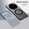 For Magsafe Magnetic Acrylic Armor Frosted Case for Xiaomi 15 Ultra 14T 15 Pro Wireless Charging Translucent Matte Phone Cover for Mi 15ultra