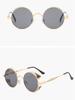 MePanda Unisex Round Dot Paint Vapor Punk Retro UV Resistant sunglasses,UV400
