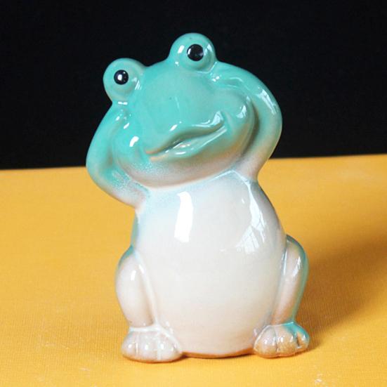 2 шт. крышка болта для унитаза в виде лягушки, керамическая фигурка животного, водонепроницаемый болт для пола унитаза, декоративная крышка для дома, отеля, ванной комнаты, украшение