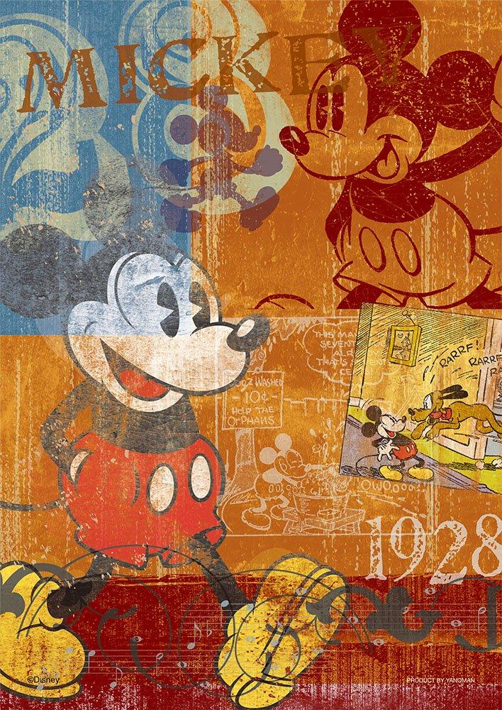 300 Piece Jigsaw Puzzle Wood Puzzle Mickey Mouse (18.2x25.7cm)