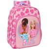 Sac À Dos - SAFTA - Barbie Love - Enfant - Rose - 26 X 11 X 34 Cm