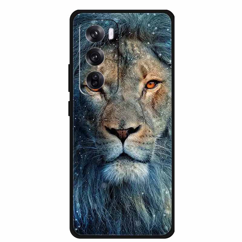 Чехол для OPPO Reno 12 / Reno12 Pro Глобальная версия Модный Принт Мягкий Силиконовый Задний Чехол Для Reno12 Pro Чехол с Кошкой Reno12 5G