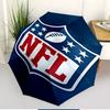 NFL Print Automatic Open Close Umbrella, Portable Foldable Umbrella, for Outdoor Commute Camping Trip, Ideal Birthday Gift