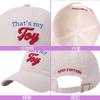 Letter Embroidered Baseball Cap Summer Fashion Versatile Cap Women's High-end Outdoor Sunshade Sun Protection Hat