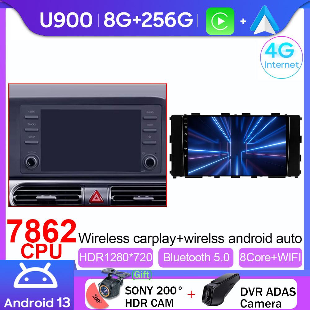 Android 13 автомобильный радиоприемник мультимедиа видеоплеер навигация GPS для Hyundai Stargazer 2022 - 2025 WIFI 4G головное устройство Carplay Auto BT