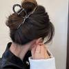 Модные металлические геометрические волосы челюсть коготь классическая акула заколка для волос краб заколки для женщин зажим для волос заколки корейские девушки головной убор