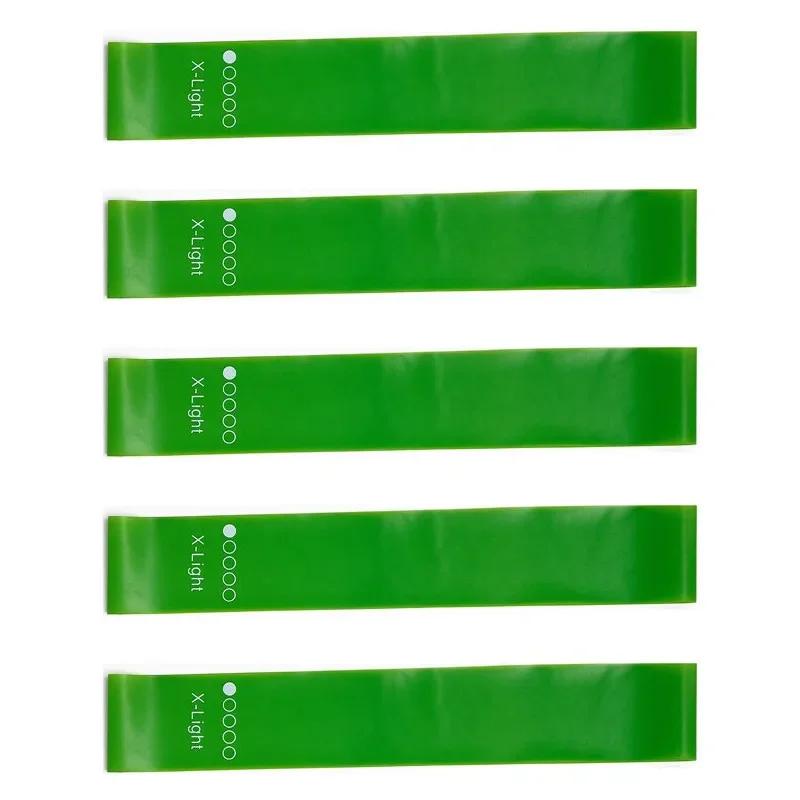 5 шт. набор эспандеров для йоги, эспандер для приседаний, тренировочный пояс, пилатес, кроссфит, упражнения, фитнес-группы, оборудование для спортзала