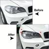 Накладки на фары "брови" для BMW X5 E70 30d 48i 30i 35d 40d 30d 50i 35i M50d 2006-2013 Накладка-стикер на фару