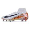 Nike Air Zoom Mercurial Superfly Elite 10 Ag-Pro Модные Спортивные Нескользящие Прочные Футбольные Бутсы Мужские Футбольные Бутсы Бело-Оранжевые HF9397-900