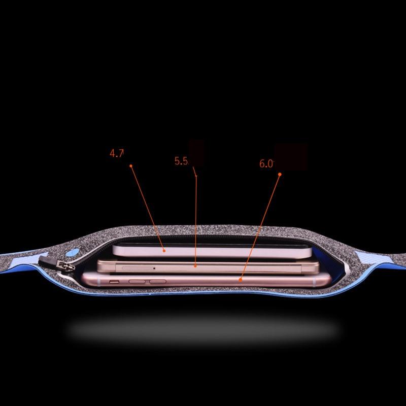 Превосходная сумка-пояс на бедрах из ткани Lycra, идеально подходит для бега, хайкинга и езды на велосипеде