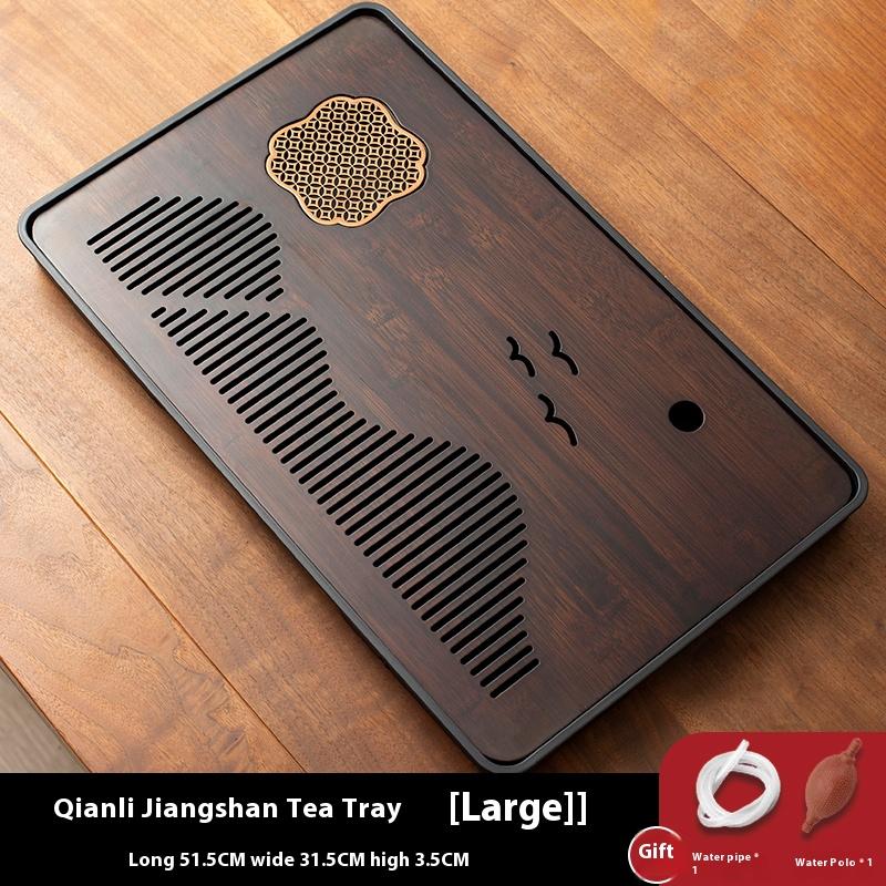 Поднос для чая Gianxi Чайный сервиз Поднос для чая Sea Сухой поднос для заваривания чая Бамбуковый поднос для чайной церемонии Маленькая подставка для хранения воды