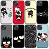 B-64 Bad Badtz Maru Black Case for OPPO A5 A9 A15 A16 A55 A94 A95 A96 Reno 6 7 8 10 5G Realme 7I 8I C30 C31 VIVO V23E V25 V27 Pro Y20S Y17S