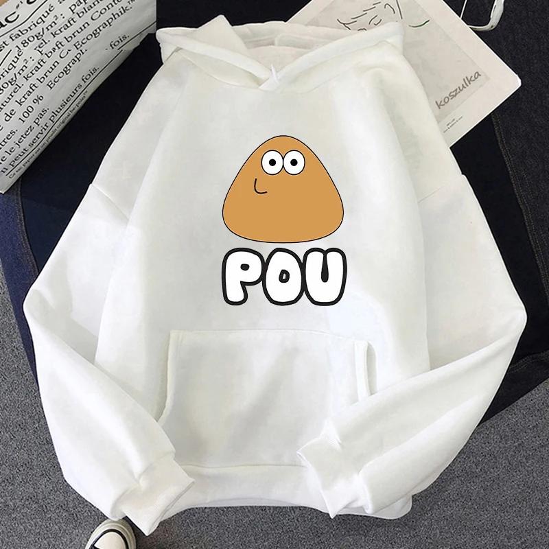 Pou Hoodie Мужская мода Letter Print Hoodie Boy Coats Пуловеры Мужские толстовки Одежда Rap Women Sweatshirt Одежда