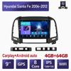 Android Carplay Car Radio Multimidia Video Player Navigation GPS For Hyundai Santa Fe 2006-2012 2din Head Unit 4+64GB