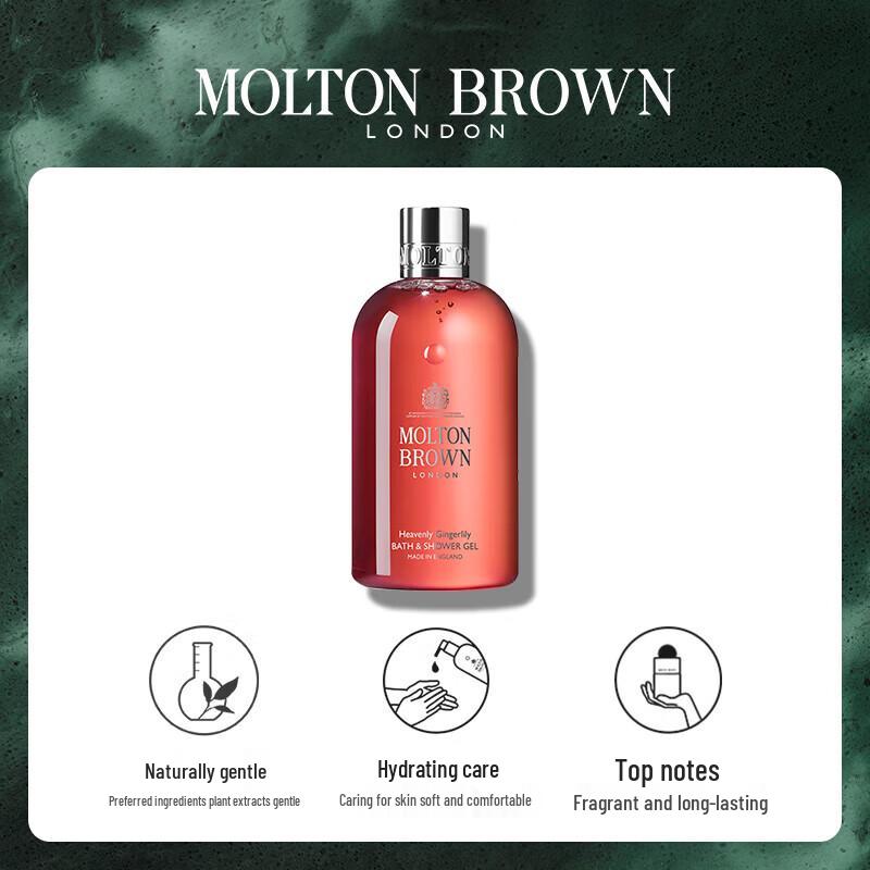Набор геля для душа Molton Brown Heavenly Gingerlily и лосьона для тела с аккордом уда
